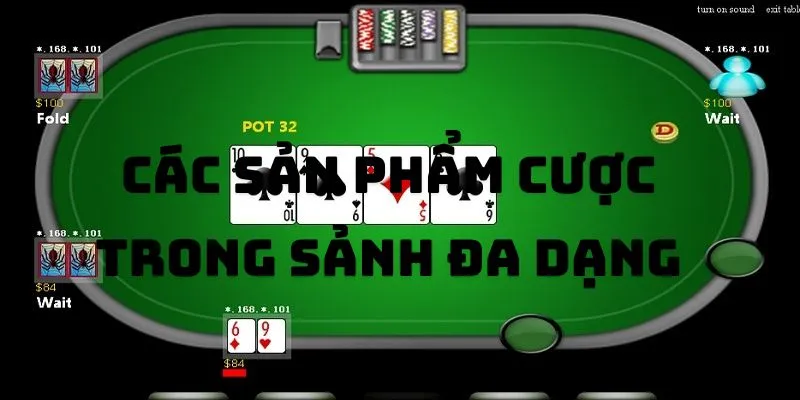 Số lượng game phong phú cho người dùng chọn lựa